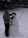 Jill created this 2002 snowperson